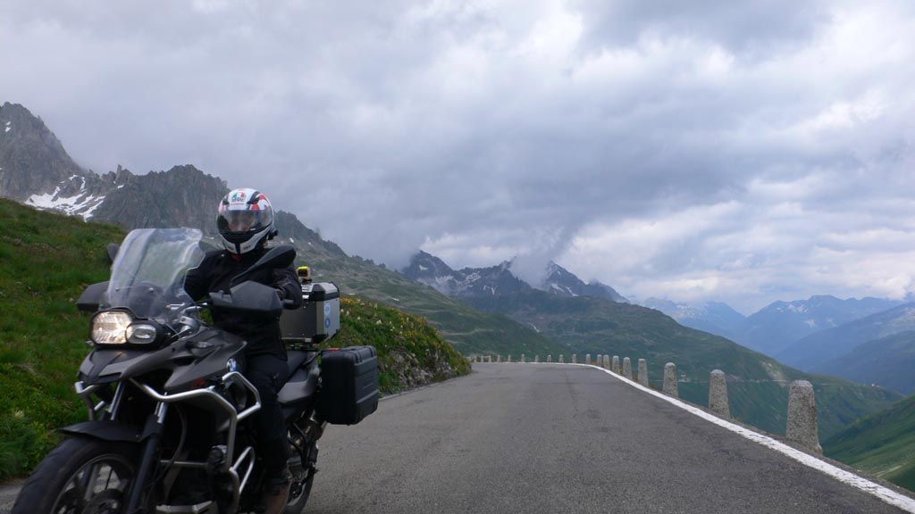 Este de Europa en moto