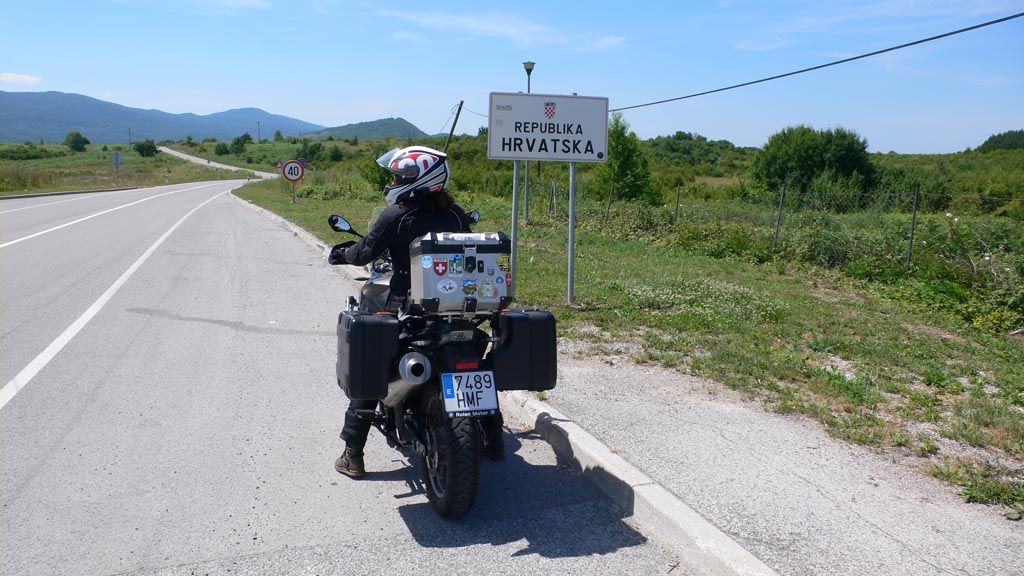 Este de Europa en moto