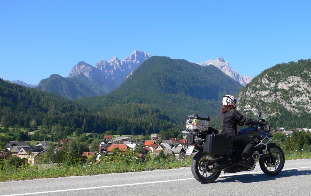 Este de Europa en moto