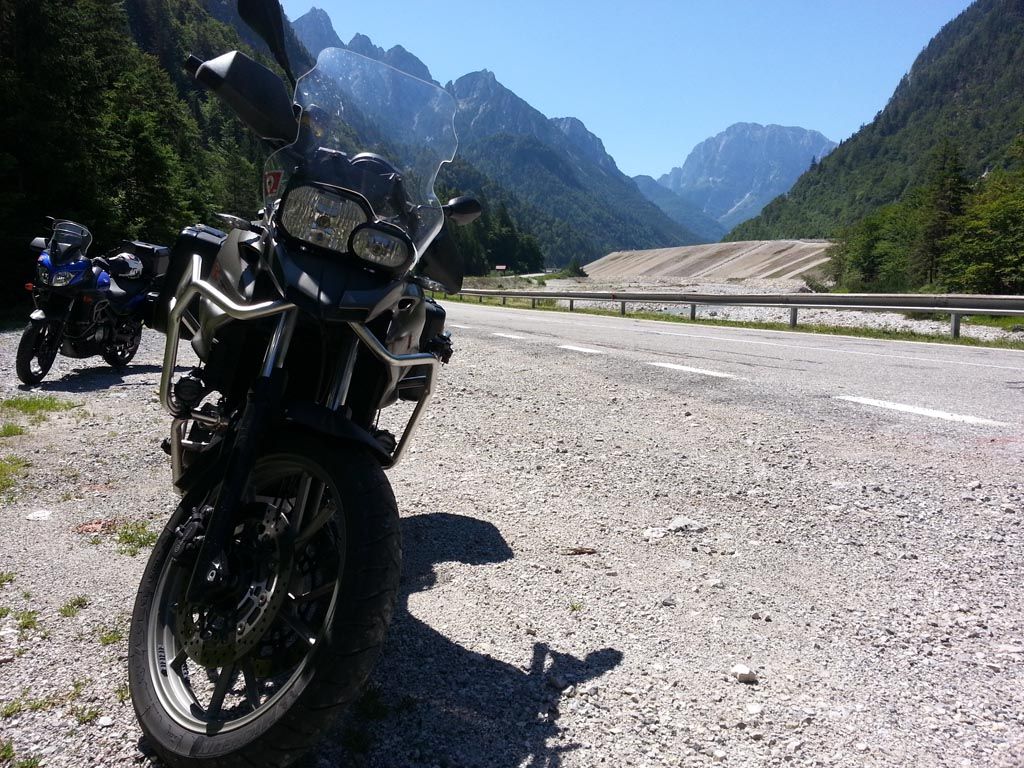 Este de Europa en moto