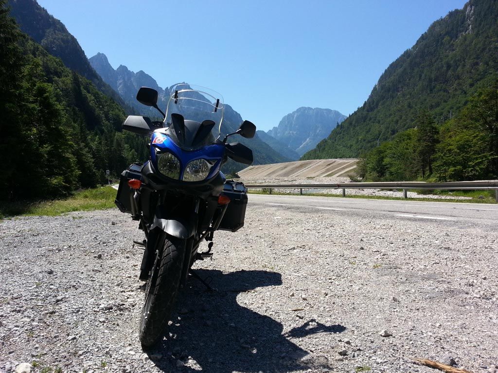 Este de Europa en moto