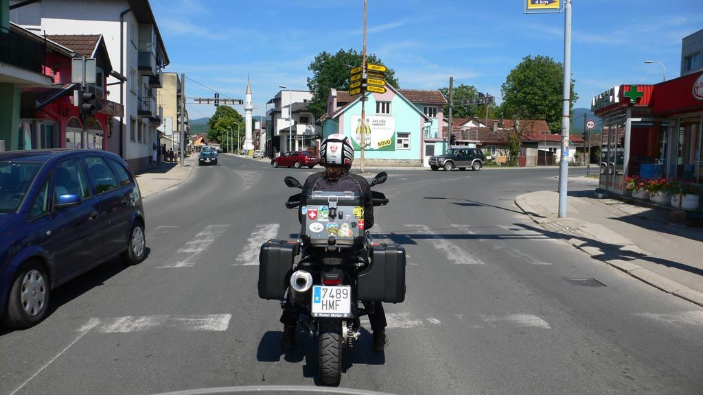 Este de Europa en moto
