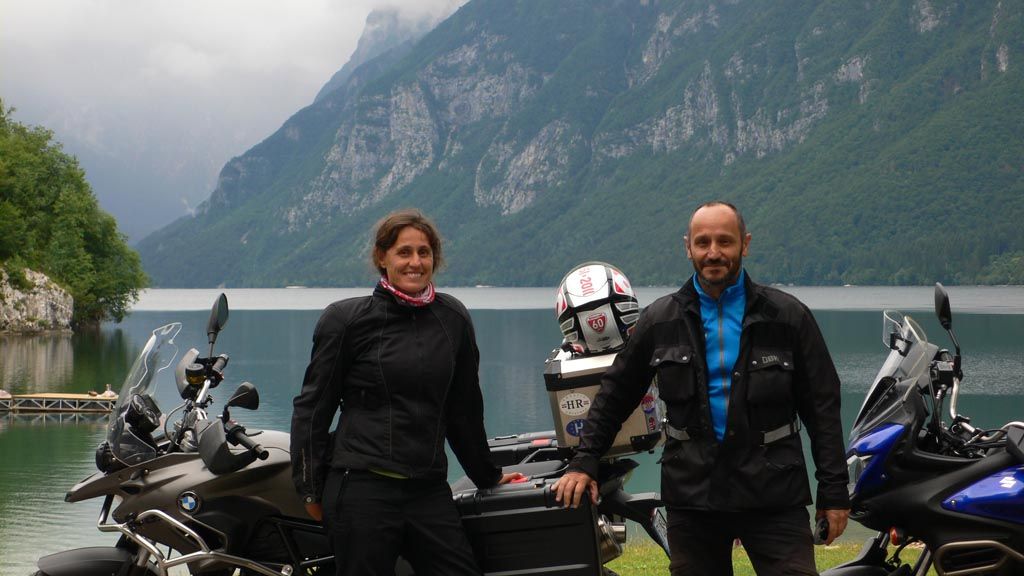 Este de Europa en moto