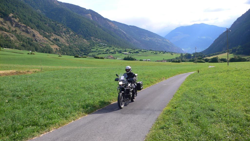 Este de Europa en moto