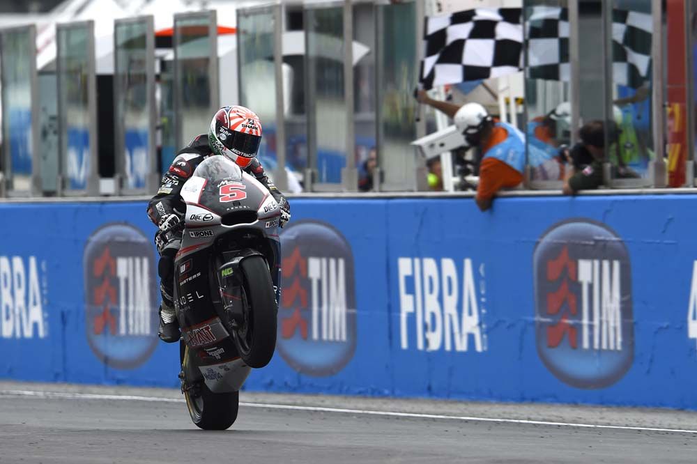 Victoria de Zarco en Moto2. Fotos
