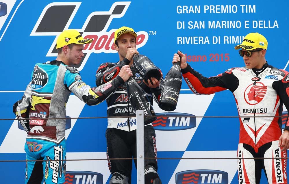 Victoria de Zarco en Moto2. Fotos