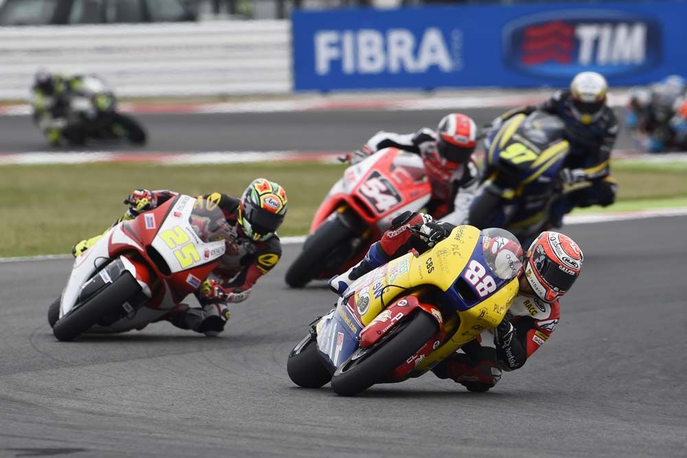 Victoria de Zarco en Moto2. Fotos
