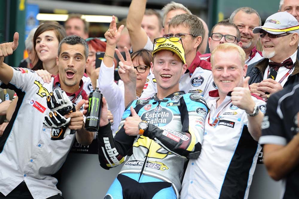Victoria de Zarco en Moto2. Fotos