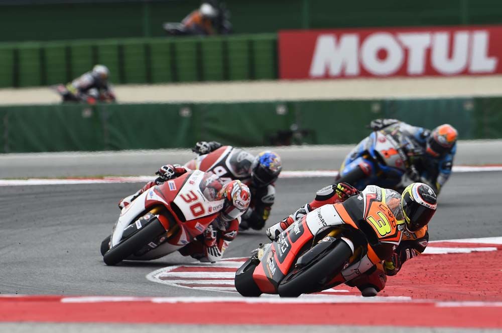 Victoria de Zarco en Moto2. Fotos