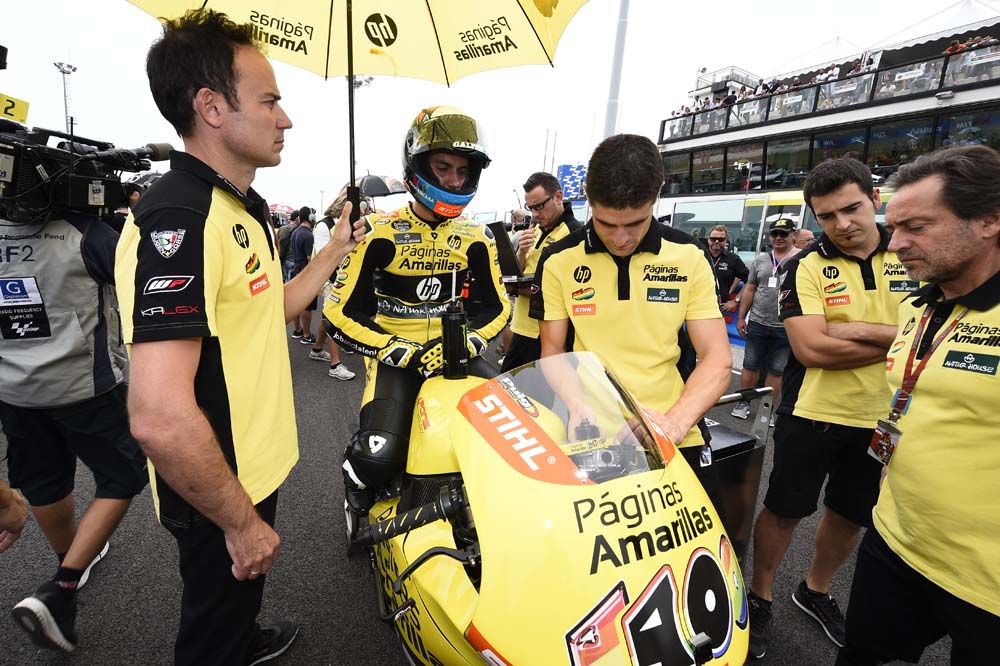 Victoria de Zarco en Moto2. Fotos
