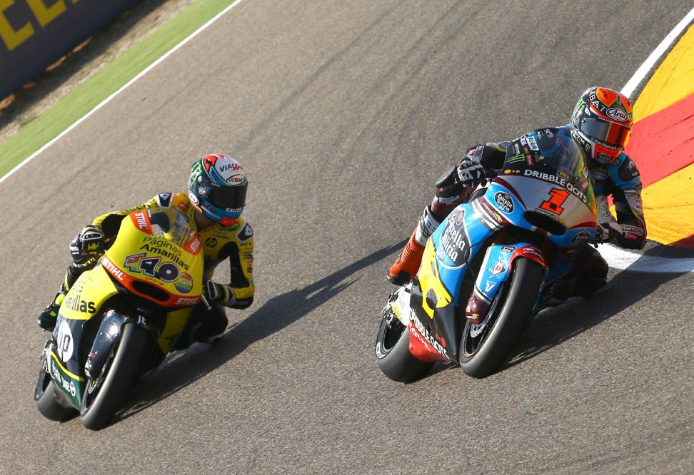 La carrera de Moto2 en el GP de Aragón