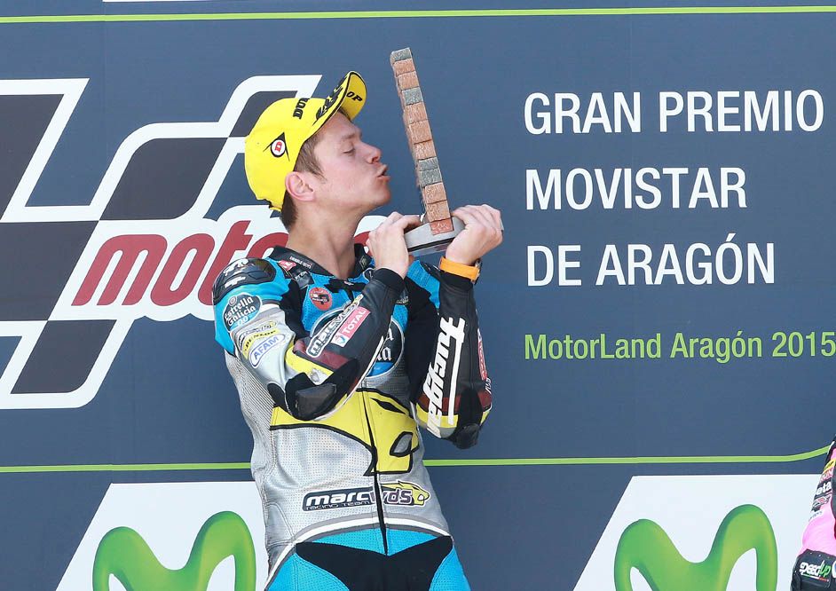La carrera de Moto2 en el GP de Aragón