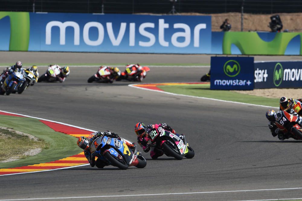 La carrera de Moto2 en el GP de Aragón