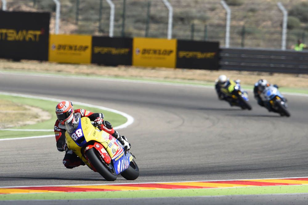 La carrera de Moto2 en el GP de Aragón