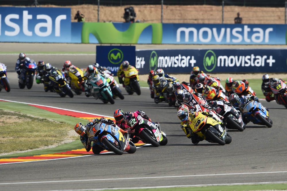 La carrera de Moto2 en el GP de Aragón