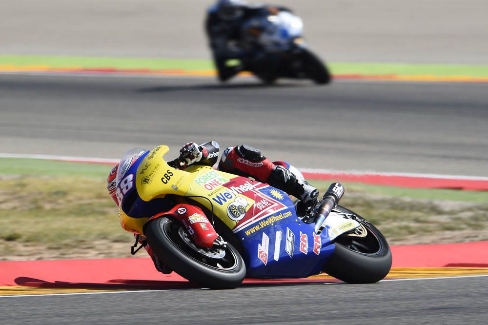 La carrera de Moto2 en el GP de Aragón
