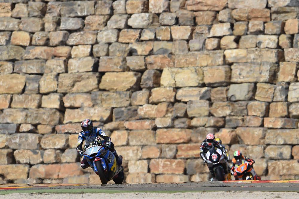 La carrera de Moto2 en el GP de Aragón