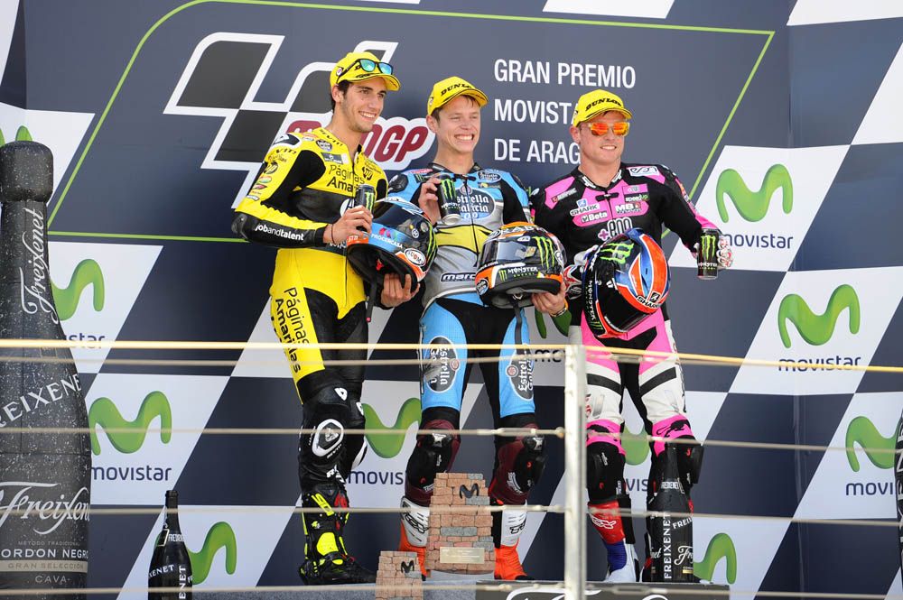 La carrera de Moto2 en el GP de Aragón