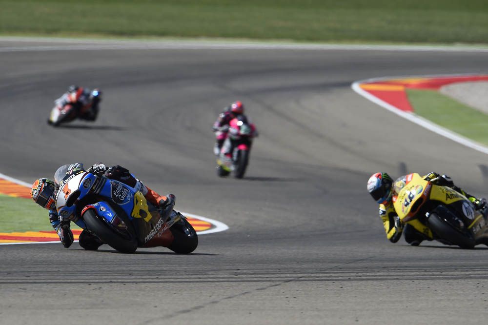 La carrera de Moto2 en el GP de Aragón