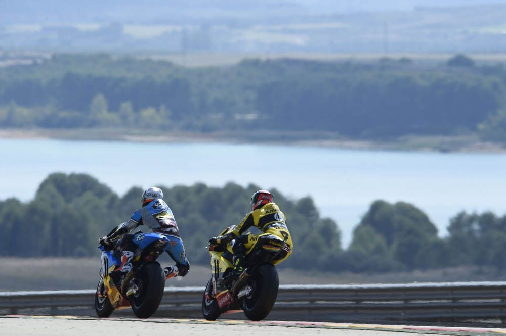 La carrera de Moto2 en el GP de Aragón