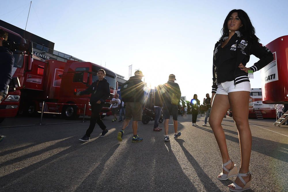 Las chicas del Gran Premio de Aragón