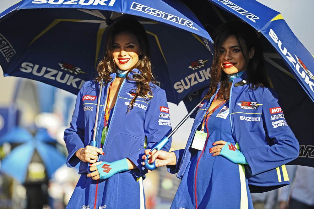 Las chicas del Gran Premio de Aragón