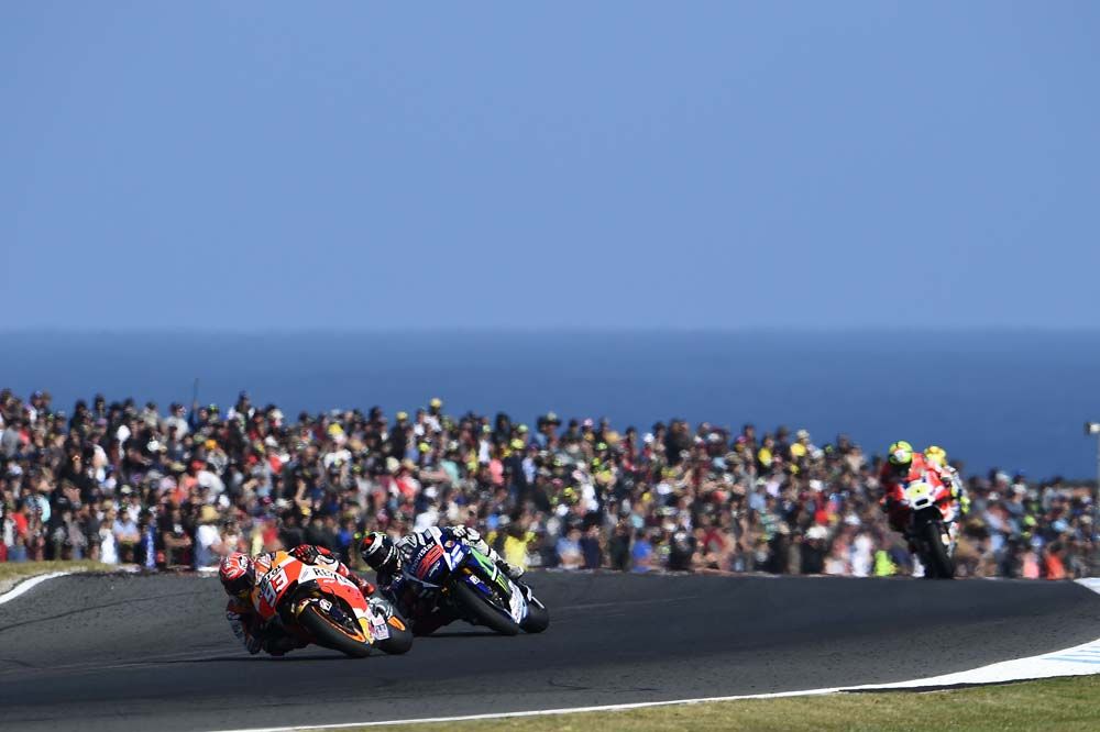 La victoria de Márquez en Australia en fotos