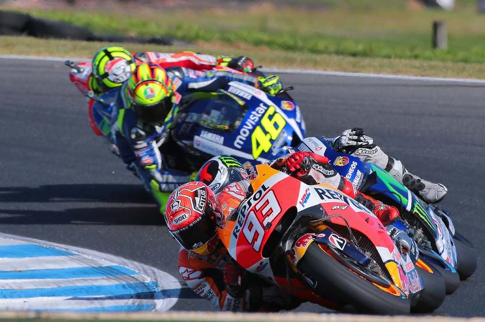 La victoria de Márquez en Australia en fotos