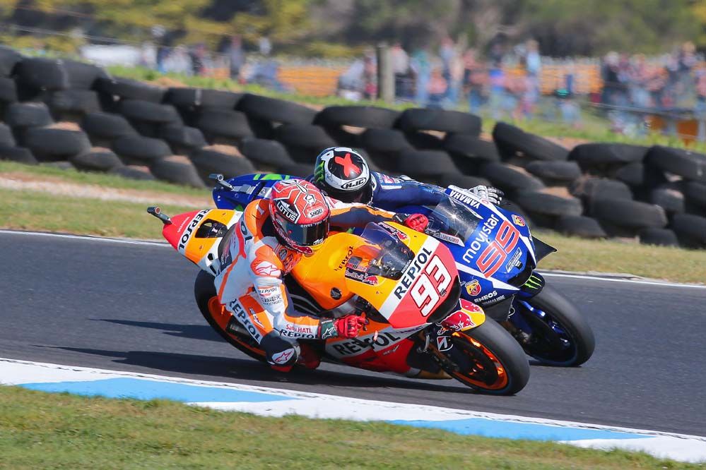 La victoria de Márquez en Australia en fotos