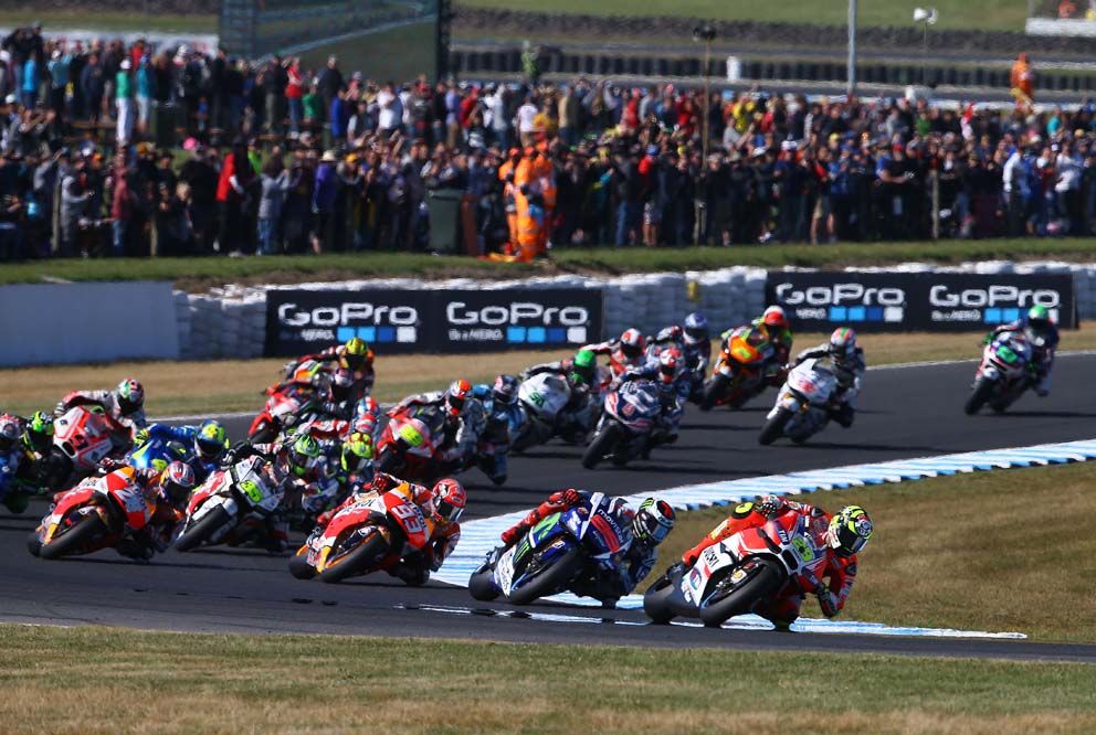 La victoria de Márquez en Australia en fotos
