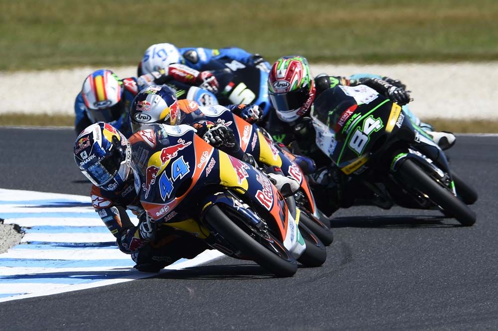 Las imágenes de la carrera de Moto3 en Phillip Island