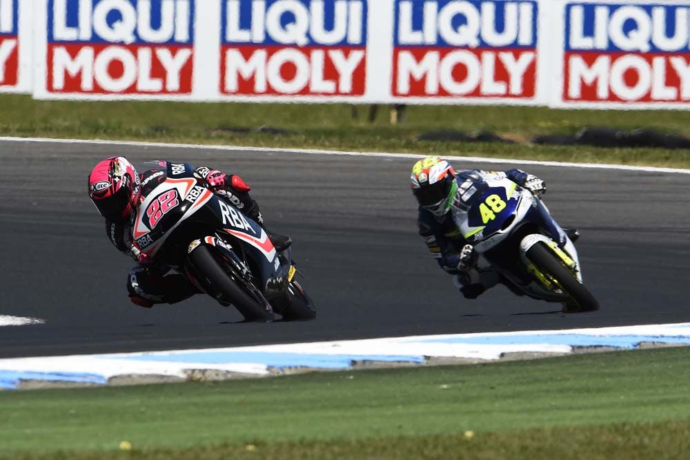 Las imágenes de la carrera de Moto3 en Phillip Island
