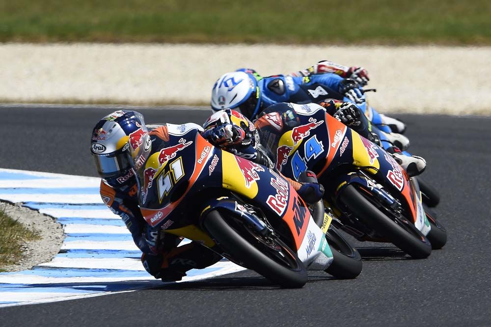 Las imágenes de la carrera de Moto3 en Phillip Island