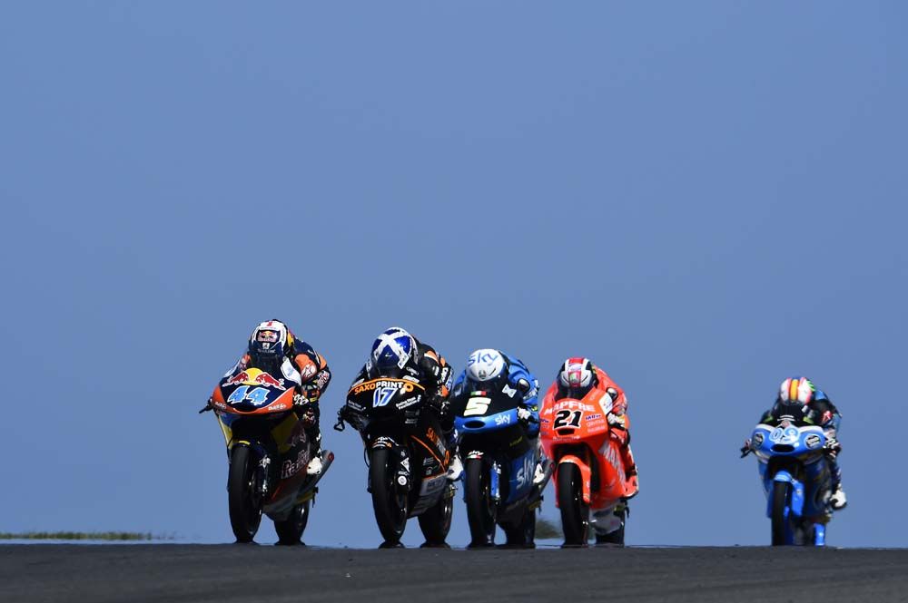 Las imágenes de la carrera de Moto3 en Phillip Island
