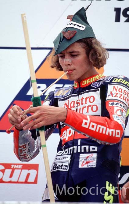 Las celebraciones más locas de Valentino Rossi