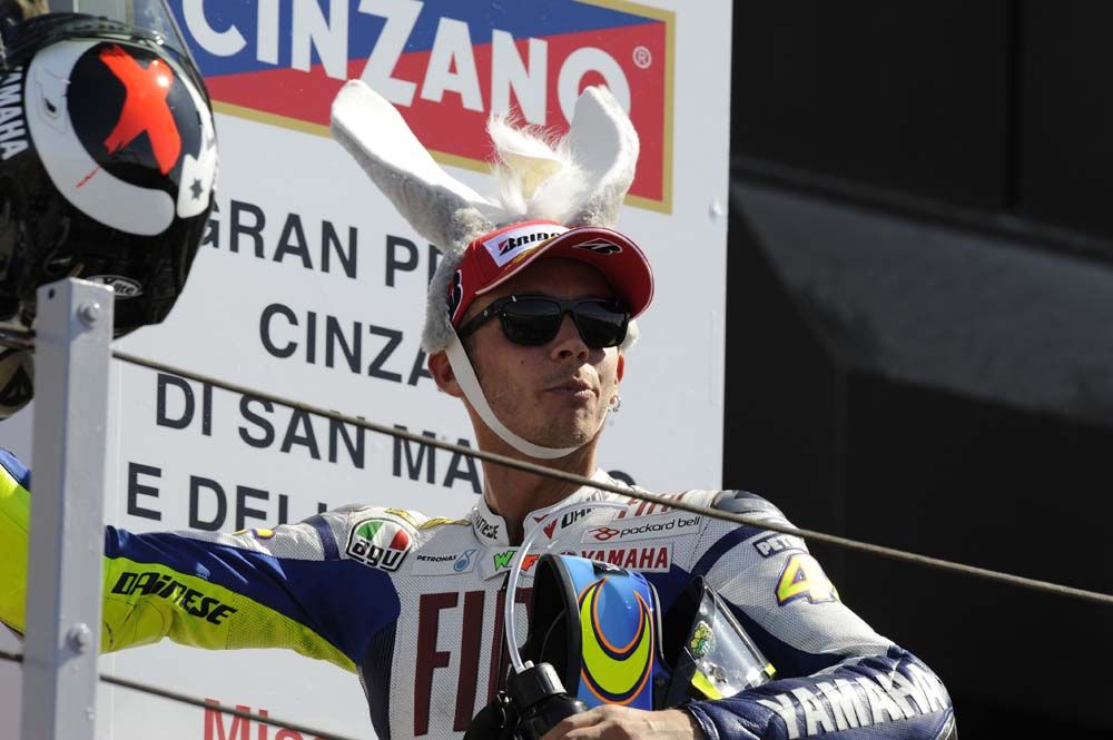 Las celebraciones más locas de Valentino Rossi