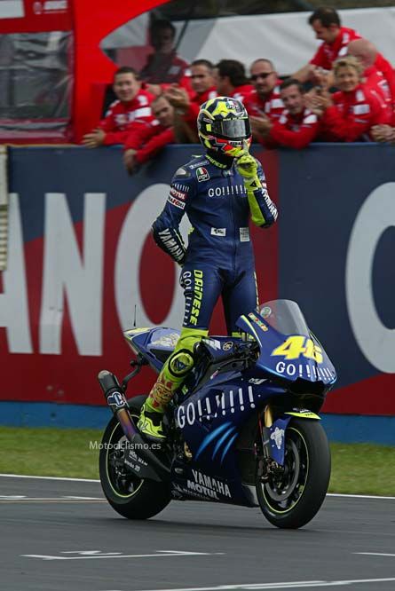 Las celebraciones más locas de Valentino Rossi