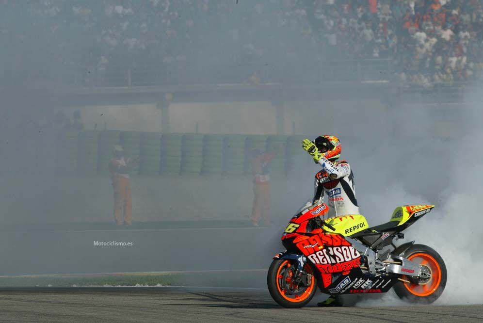 Las celebraciones más locas de Valentino Rossi