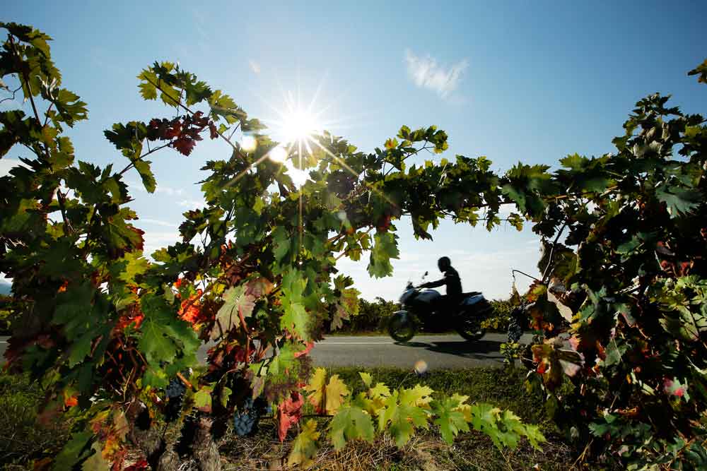 Turismo en moto por La Rioja