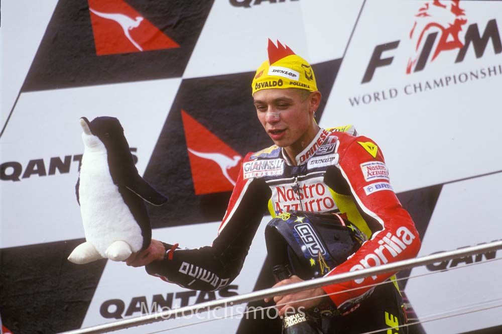 Las celebraciones más locas de Valentino Rossi