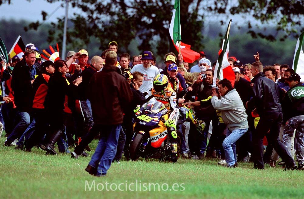 Las celebraciones más locas de Valentino Rossi