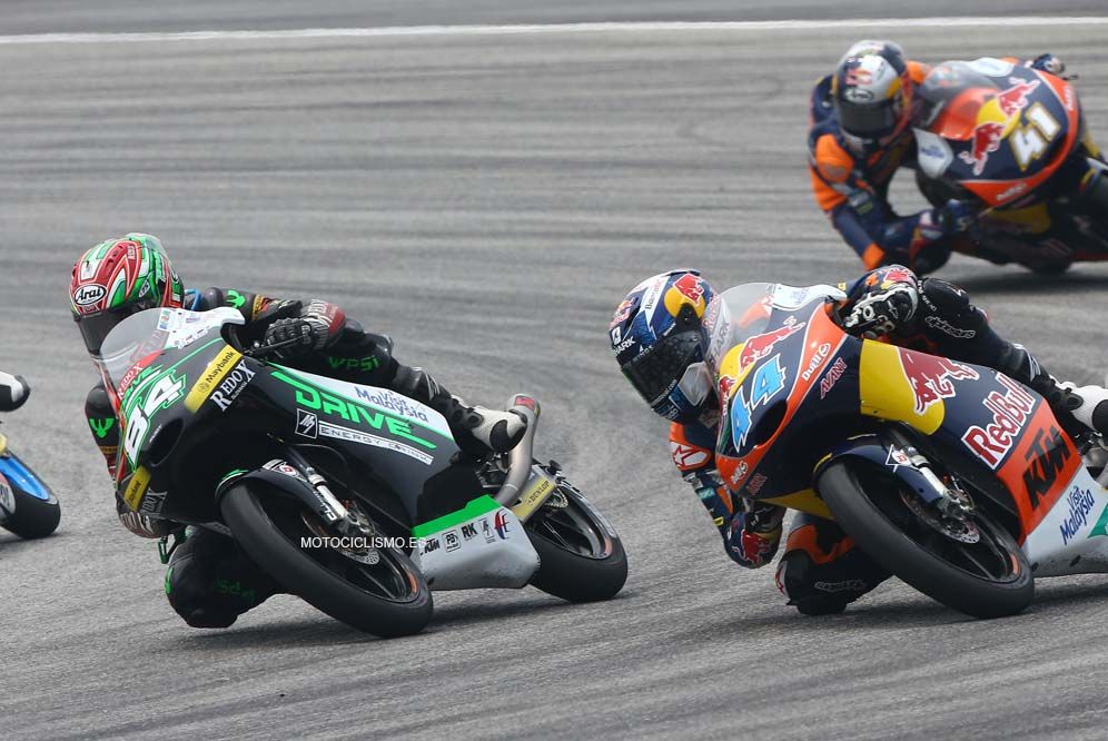 Las mejores imágenes de la carrera de Moto3 en Sepang