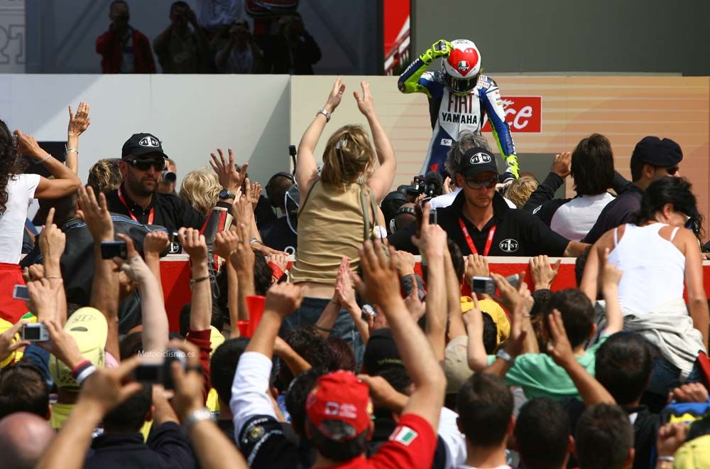Las celebraciones más locas de Valentino Rossi