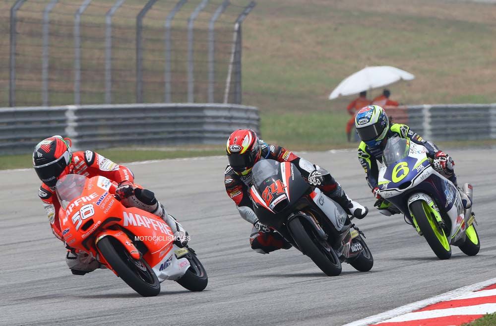 Las mejores imágenes de la carrera de Moto3 en Sepang
