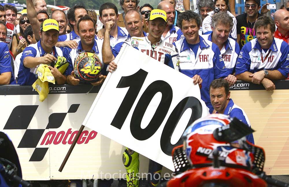 Las celebraciones más locas de Valentino Rossi