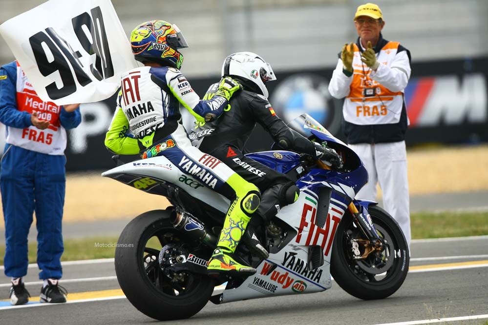 Las celebraciones más locas de Valentino Rossi