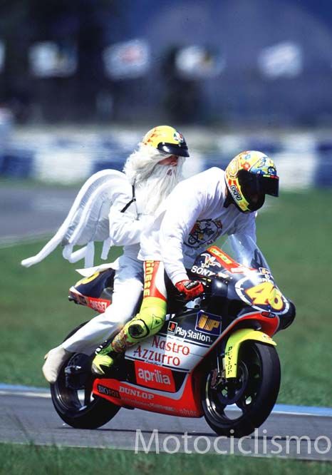 Las celebraciones más locas de Valentino Rossi