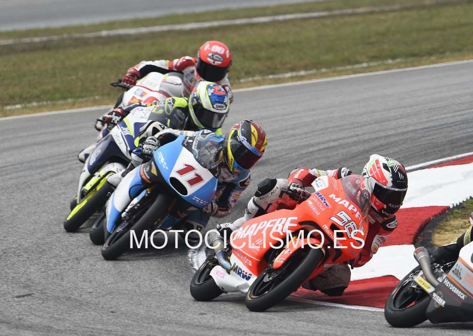 Las mejores imágenes de la carrera de Moto3 en Sepang