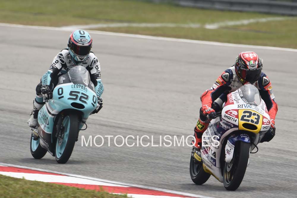 Las mejores imágenes de la carrera de Moto3 en Sepang