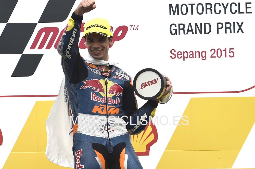 Las mejores imágenes de la carrera de Moto3 en Sepang